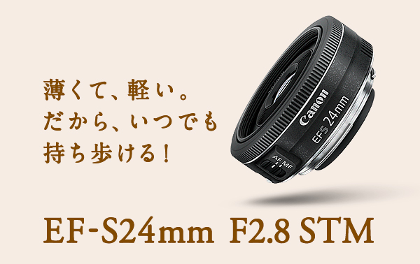 Canon EF-S24mm F2.8 STM